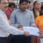 खेल दिवस पर इन्दिरा स्टेडियम में हुआ अंडर-14 हाॅकी मैच