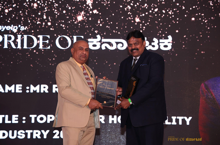 R S Dharmendra: A Leading Light in the Hospitality Industry – Pride of Karnataka Award Winner