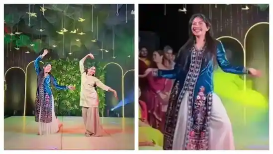 At her sister Pooja’s sangeet, Sai Pallavi danced her heart out to Kangana Ranaut’s London Thumakda