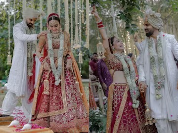 Surbhi Jyoti And Sumit Suri Marry In A Dreamy Ceremony In Jim Corbett, Wedding Photos Go Viral