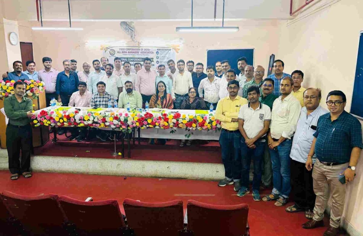 ​Food Corporation of India – All India Managers’ Association (FCI-AIMA) Successfully Concludes landmark 1st Zonal Conference (East Zone) in Kolkata